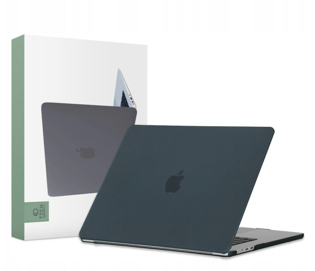 TECH-PROTECT SmartShell MacBook Air 15 M2/M3 2023-2024 matte black 9490713935705 - 1164435 - zdjęcie 3